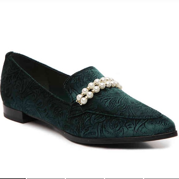 Marc Fisher Shoes - Marc Fisher Velvet Loafers